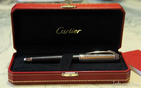 cartier roadster pen|cartier pen with clock.